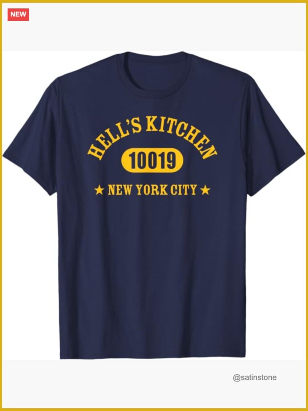 Hell's Kitchen NYC Graphic Tee T-Shirt